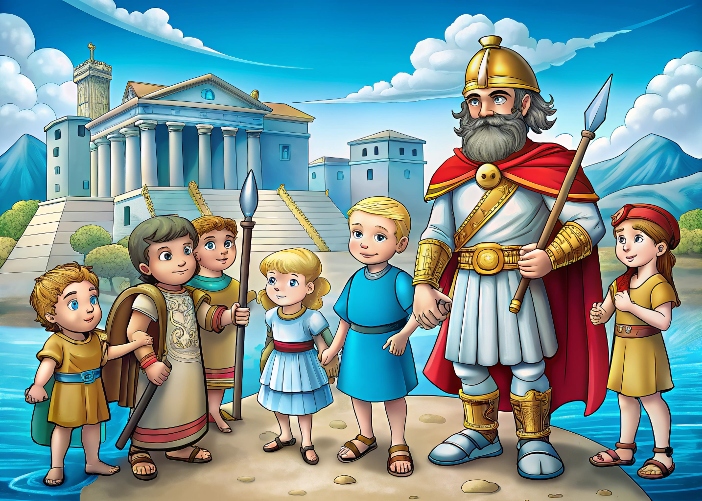 mythical ancient rome in british children educatio